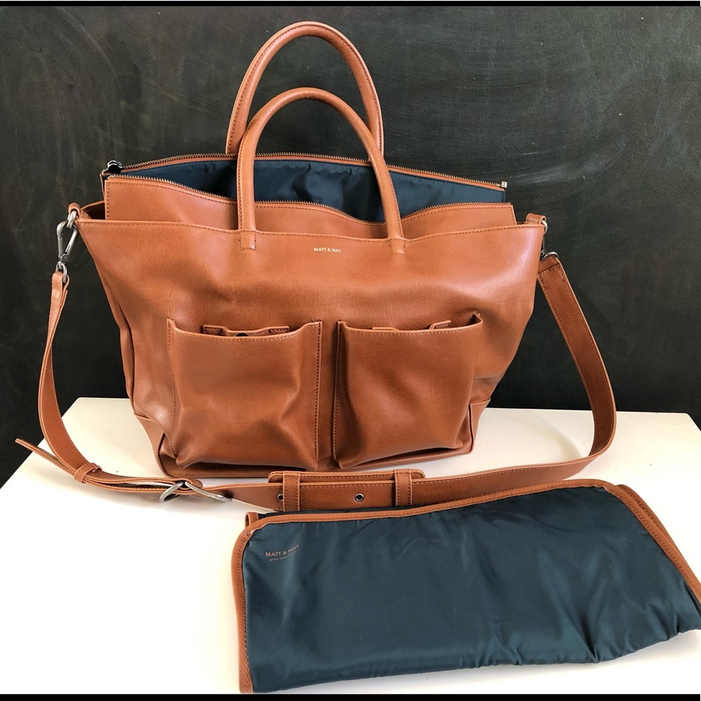 Matt & Nat Diaper Bag - Chili